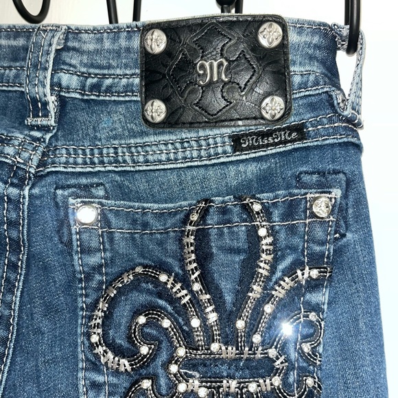 Miss Me lowrise bootcut jeans 27 - Picture 11 of 11